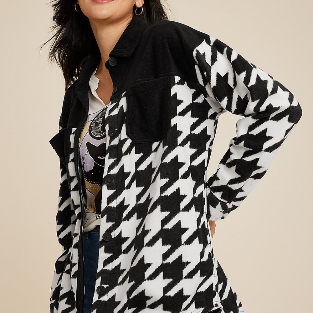 Maurices Fleece Shacket